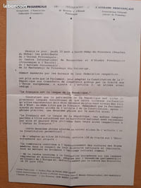 Un estatut pèr Prouvènço / Un statut pour la Provence