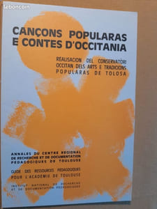 Cançons popularas e contes d'Occitania [Chansons populaires et contes d'Occitanie]