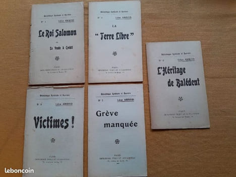 Bibliothèque syndicale et ouvrière. ARISTID, Léon
