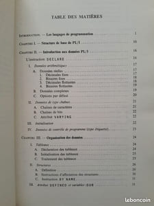 Le langage de programmation PL/1