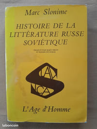 Histoire de la littérature russe soviétique