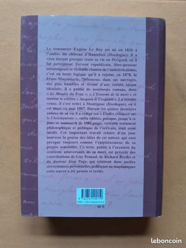 Études critiques sur le christianisme. LE ROY, Eugène