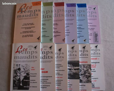 Les Temps maudits du n°2 (janv. 98) au n°19 (mai 2004)