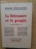 Nouvel âge littéraire, 2 : La littérature et le peuple. POULAILLE, Henry