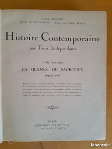 Histoire contemporaine par trois indépendants (en trois tomes)