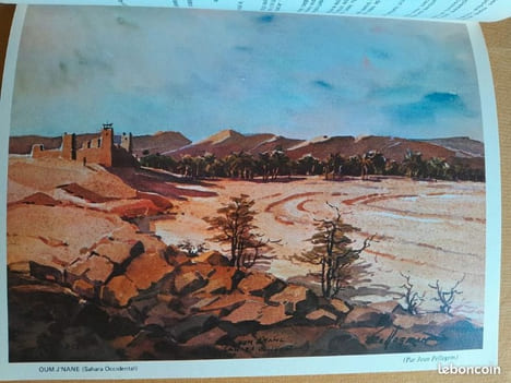 Dernier mirage. Histoire aventure Maroc-Sahara. PELLEGRIN, Jean