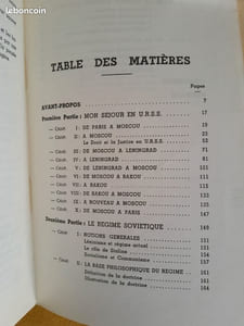 Un Français revient d'U.R.S.S.