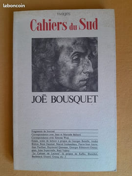 Cahiers du Sud. Anthologie - choix et notes d'Alain Paire.. BOUSQUET, Joë