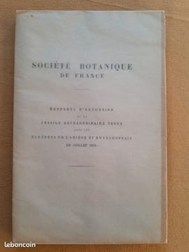 BULLETIN DE LA SOCIÉTÉ BOTANIQUE DE FRANCE, TOME SOIXANTE ET ONZIÈME (Quatrième série. - Tome XXIV). Coll.