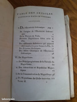 Traité élémentaire de physique (tome II seul). HAÜY, René-Just (Abbé)