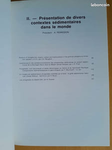 Géologie comparée des gisements de phosphates et de pétrole