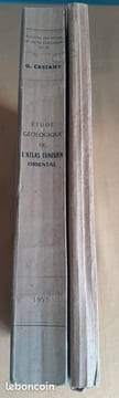 Étude géologique de l'Atlas tunisien oriental. CASTANY, Gilbert