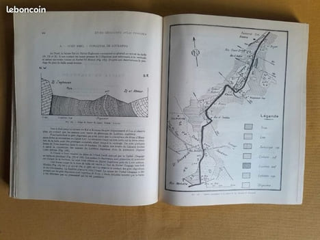 Étude géologique de l'Atlas tunisien oriental. CASTANY, Gilbert