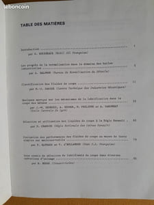 Les Fluides de travail des métaux