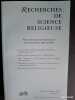 Recherches de science religieuse (lot de 3 n°) . [Revue] Pierre Gibert (rédac. chef)