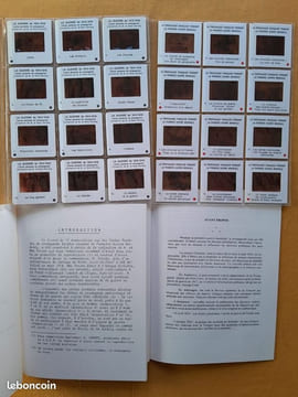 Lot de 5 plaquettes éducatives (CRDP) avec diapositives sur la Grande guerre (1914-1918). Centre régional de documentation pédagogique (CRDP)