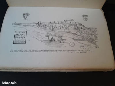Mémoires de deux voyages et séjours en Alsace 1674-76 & 1981. Avec un itinéraire descriptif de Paris a Basle et les vues d'Altkirch et de Belfort dessinées par l'auteur LDLSDL'HP [le sieur de L'Hermine, Parisien]. Publié d'après le manuscrit original, par LBJCM [Joseph Coudre, Mulhousien].  