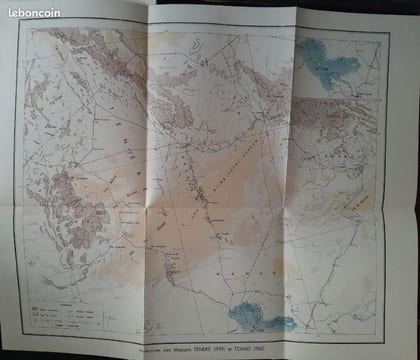 Missions Berliet - Ténéré. Tchad (9 nov. 1959 - 7 janv. 1960 ; 23 oct. 1960 - 9 déc. 1960). Documents scientifiques.. HUGOT Henri J. (éd.)