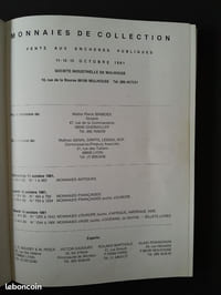 Monnaies de collection (Mulhouse, 11-12-13 octobre 1981)