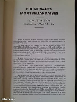 Émile Blazer – Souvenirs montbéliardais vol. 2. André PECHIN