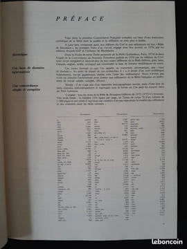 Concordance de la Bible de Jérusalem : réalisée à partir de la banque de données bibliques de l'Abbaye de Maredsous. [Centre d'informatique biblique ...