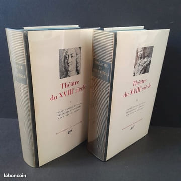 Théâtre du XVIIIe siècle (2 vols., complet). Collectif