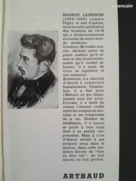 Carnets d'un fantassin de 1914. Maurice Laurentin