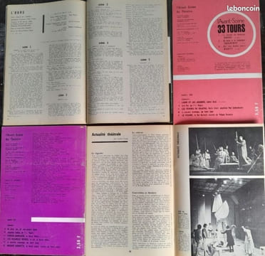 95 titres. Collectif ; L'Avant-Scène Théâtre (revue bimensuelle)