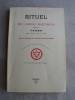 Rituel de l'ordre martiniste dressé par Teder. DÉTRÉ, Henri-Charles dit Teder