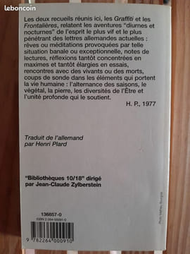 Graffiti / Frontalières, précédé de Autour du Sinaï. Ernst Jünger