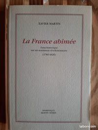 La France abîmée. Essai historique sur un sentiment révolutionnaire (1780-1820)