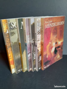 LOT DE 7 TITRES COMPOSITEURS CLASSIQUES