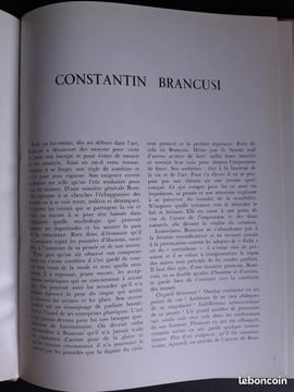 Constantin Brancusi. Sculptures, peintures, fresques, dessins.. Christian Zervos