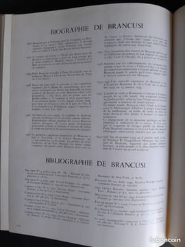 Constantin Brancusi. Sculptures, peintures, fresques, dessins.. Christian Zervos