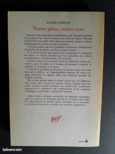 Ventres pleins, ventres creux : esquisse d'une écologie de l'homme
