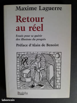 Retour au réel : essais pour se guérir des illusions du progrès. Maxime Laguerre
