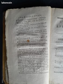 L'Intrigue épistolaire, comédie en cinq actes et en vers. Représentée sur le Théâtre Français de la rue de Richelieu, le 13 juin 1791.. FABRE ...