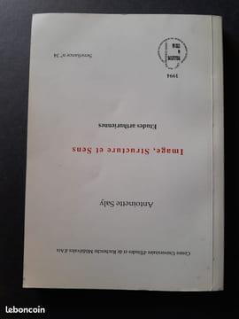 Image, structure et sens : études arthuriennes. Antoinette Saly