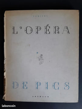 L'Opéra de pics. Cinquante compositions de Samivel, précédées d'une introduction de Jean Giono et d'un boniment de l'auteur.. SAMIVEL