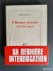 L'Homme pr&eacute;caire et la litt&eacute;rature. Andr&eacute; Malraux