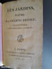 Les Jardins ou l'art d'embellir les paysages. Po&euml;me en quatre chants.. Jacques Delille