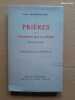 Prières et fragments sur la prière (extraits du Journal). KIERKEGAARD, Soren