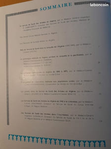 Le service de santé des armées en Algérie 1830-1958