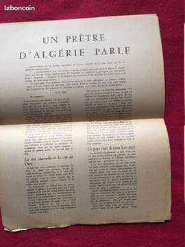 L’Algérie du cessez-le-feu. Les problèmes posés par l’indépendance étudiés en 1961. ALQUIER, Jean-Yves