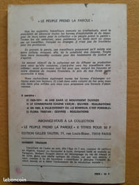 Mémoires et aventures d'un prolétaire 1833-1887