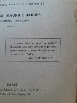 L’Offensive morale des Allemands en France pendant la Guerre : l’assaut de l'âme française. MARCHAND, Louis