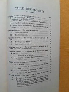 Aperçus sur la guerre de 1914-1918