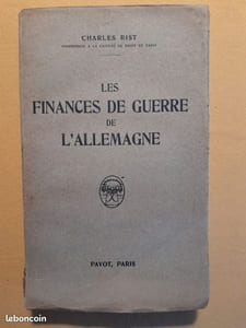 Les Finances de guerre de l’Allemagne
