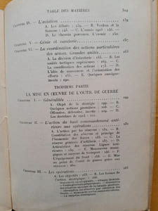 Les leçons militaires de la guerre