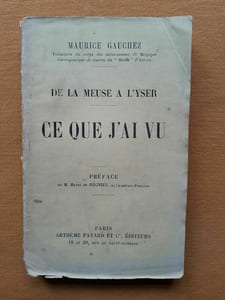 De la Meuse à l'Yser, ce que j'ai vu